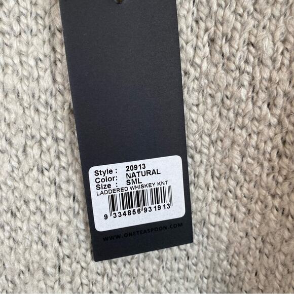 ONE TEASPOON Laddered Whiskey Distressed Knit Sweater - Picture 9 of 9